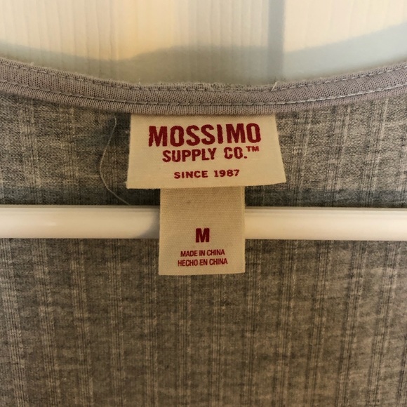 Mossimo Supply Co. Gray Dress Size M - Picture 4 of 4